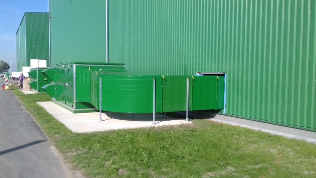 HANSA Klima Referenz Land Konverterstation 1 Land-Konverterstation NordLink Wilster - Klima-, Kälte- oder Lüftungstechnik von HANSA Klima für Industrie & Gewerbe